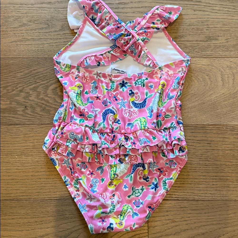 Flap Happy Ruffle Mermaid One Piece - 8 - Picture 4 of 7